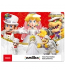 Amiibo Super Mario Odyssey, Mario - Peach - Bowser Nupciales
