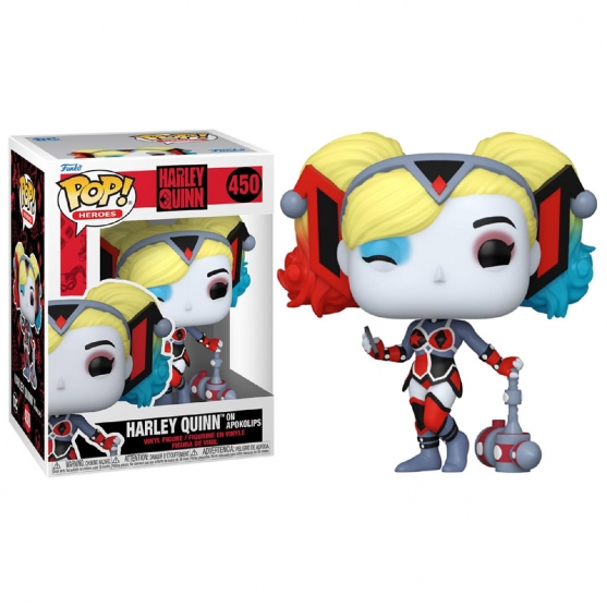 Pop! Heroes Harley Quinn On Apokolips 450 Dc Harley Quinn