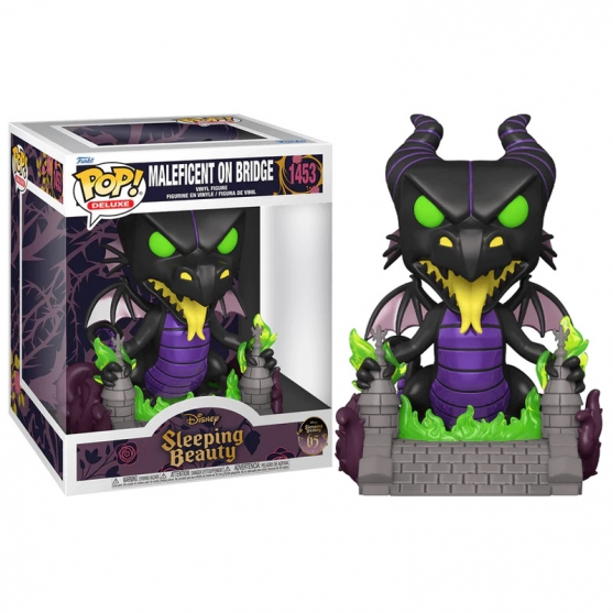 Pop! Deluxe Maleficent on Bridge 1453 Disney Sleeping Beauty 65