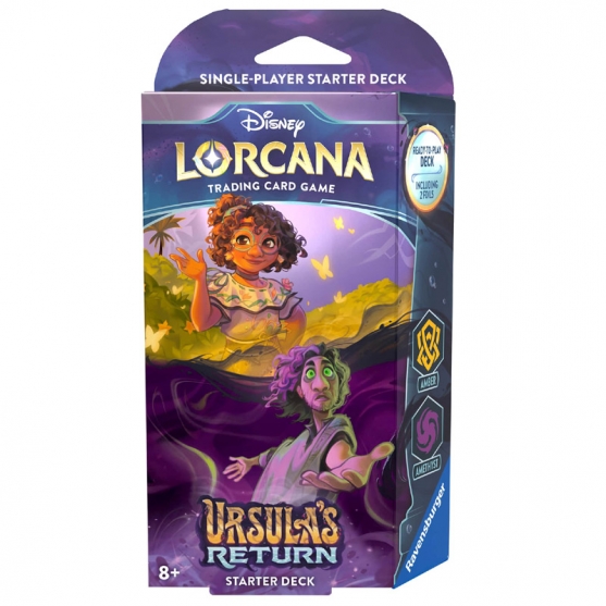 Trading Card Game Disney Lorcana Ursula's Return, Starter Deck Mirabel y Bruno Madrigal (Amber / Amethyst))