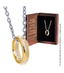 Cadena con Colgante El Señor de los Anillos, Anillo Único