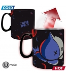 Taza BT21 Space, Sensitiva al Calor 460 ml