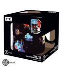 Taza BT21 Space, Sensitiva al Calor 460 ml