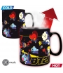Taza BT21 Space, Sensitiva al Calor 460 ml