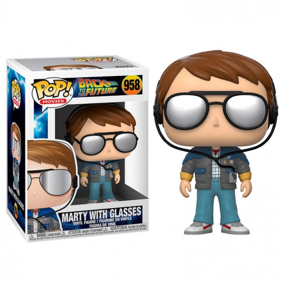 Pop! Movies Marty With Glasses 958 Back to the Future (Regreso al Futuro)
