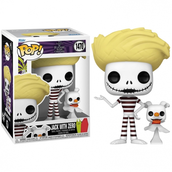 Pop! Jack With Zero 1470 Disney Tim Burton's The Nightmare Before Christmas