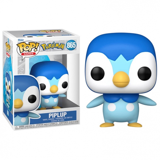 Pop! Games Piplup Tiplouf Plinfa 865 Pokémon