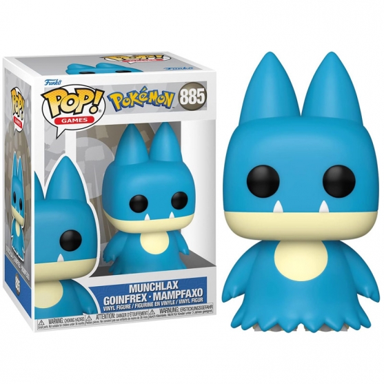 Pop! Games Munchlax Goinfrex Mampfaxo 885 Pokémon