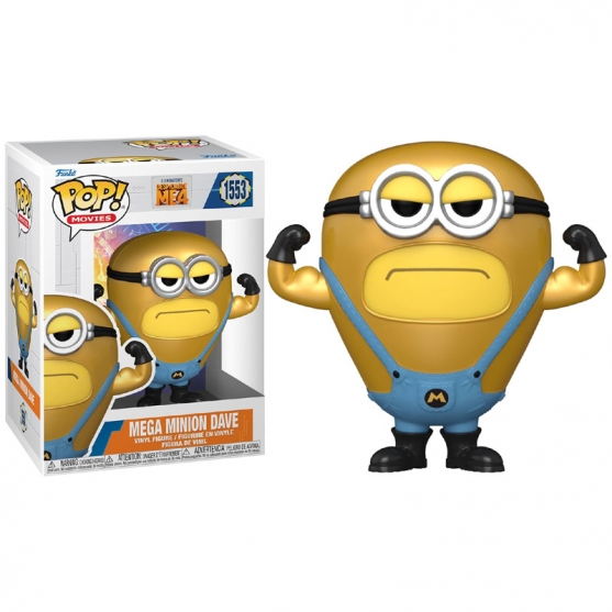Pop! Movies Mega Minion Dave 1553 Illumination Despicable Me 4