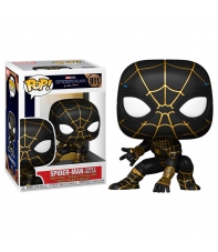 Pop! Spider-Man Black & Gold Suit 911 Marvel Studios Spider-Man No Way Home