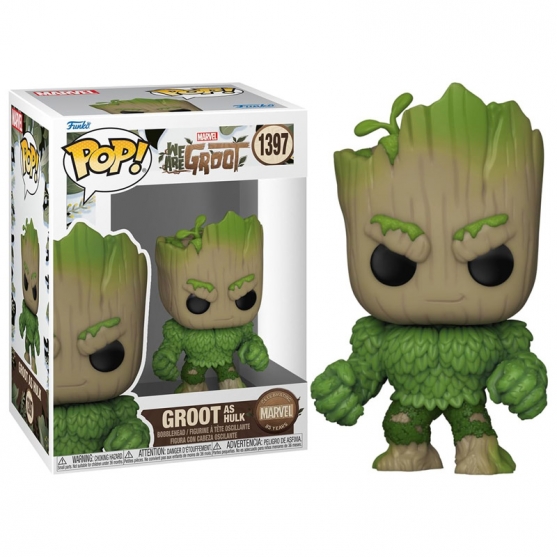 Pop! Groot As Hulk 1397 Marvel We Are Groot