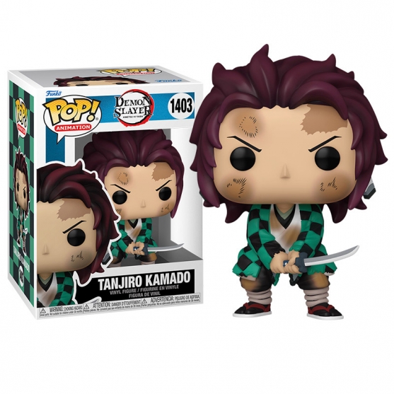 Pop! Animation Tanjiro Kamado 1403 Demon Slayer Kimetsu No Yaiba