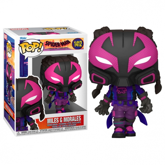 Pop! Miles G Morales 1412 Marvel Spider-Man Across The Spider-Verse