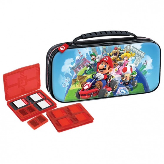 Funda Game Traveler Deluxe Travel Case Mario Kart Ardistel, Switch / Oled / Lite