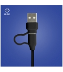 Cable USB-C Play & Charge 3 Metros Fr.tec