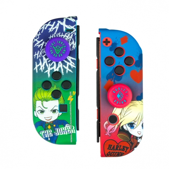 Carcasa Protectora y Grips para Mandos Joy-con, Combo Dc Harley Quinn Fr.tec