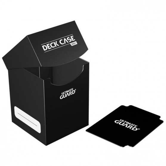 Caja Para Cartas Deck Case 100+ Negra Ultimate Guard