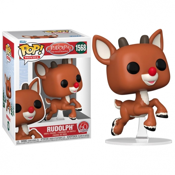 Pop! Movies Rudolph 1568 Rudolph the Red-Nosed Reindeer 60th Anniversary