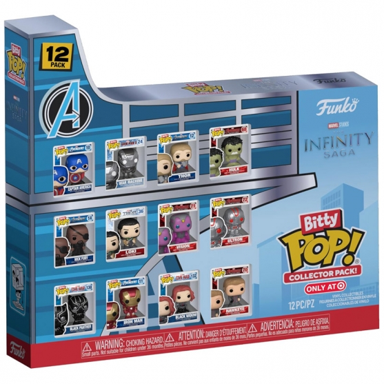Bitty Pop! Collector Pack! Marvel Studios The Infinity Saga (12 Pack)