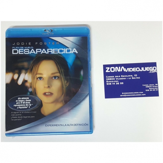 Desaparecida, película blu-ray