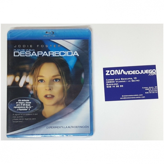 Desaparecida, película blu-ray