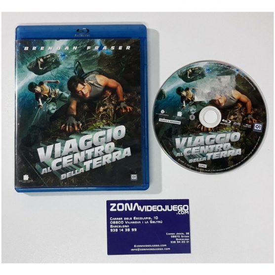 Viaggio al Centro della Terra, película Blu-ray