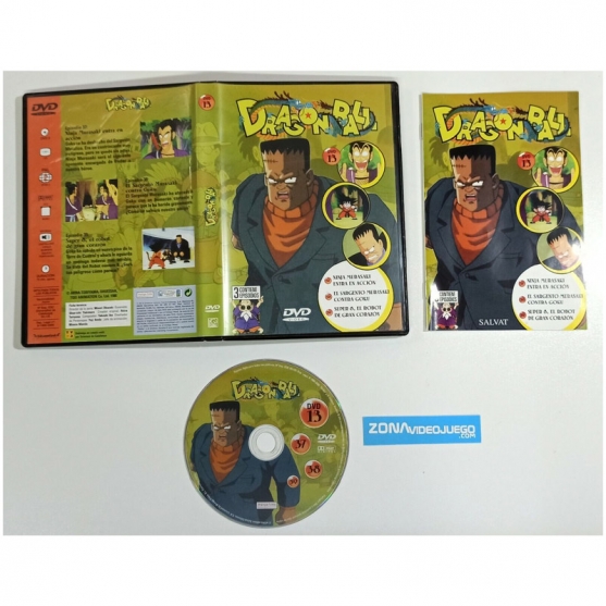DRAGON BALL DVD 13 SALVAT, CON 3 CAPITULOS (37,38,39), DVD VIDEO