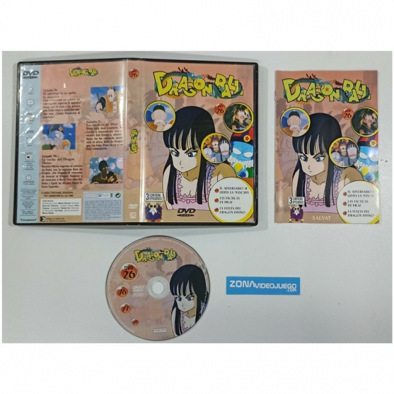 DRAGON BALL DVD 26 SALVAT, CON 3 CAPITULOS (76,77,78), DVD VIDEO