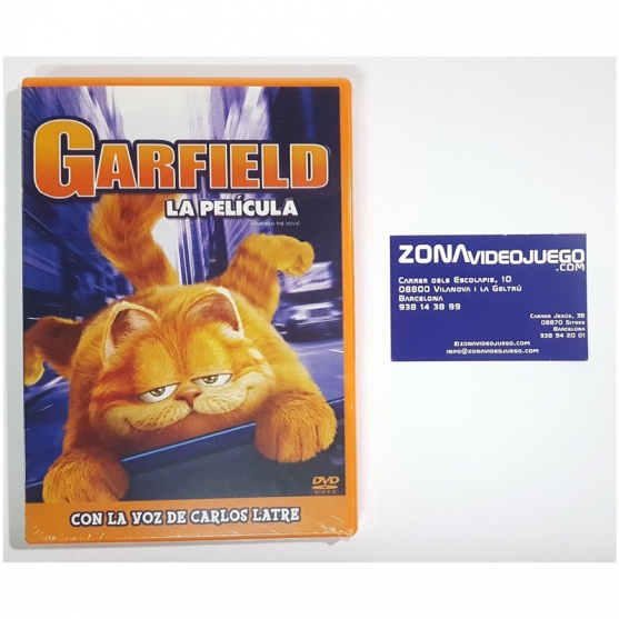 GARFIELD LA PELÍCULA, DVD VIDEO