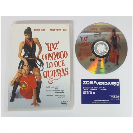 HAZ CONMIGO LO QUE QUIERAS, PELÍCULA DVD