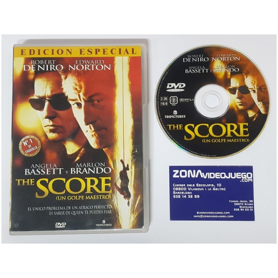 THE SCORE, PELÍCULA DVD