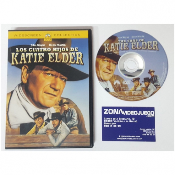 LOS CUATRO HIJOS DE KATIE ELDER, JOHN WAYNE, PELÍCULA DVD