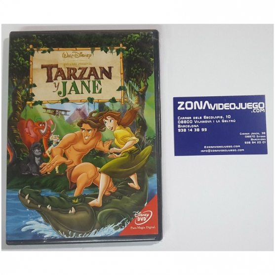 Walt Disney, Tarzan y Jase, DVD VIDEO
