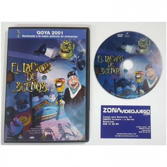El ladrón de Sueños, PELÍCULA DVD