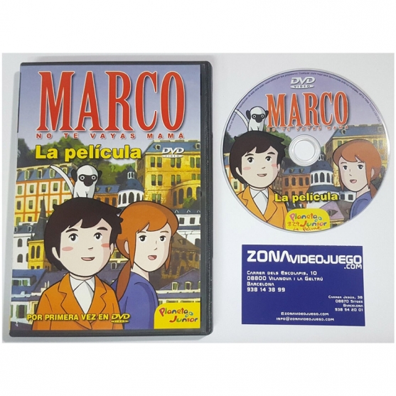 Marco No te vayas Mamá La película, Película DVD