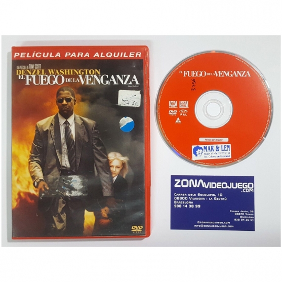 El Fuego de la Vengaza, Dvd Video