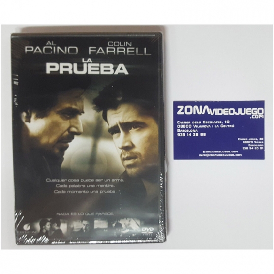 La prueba, Película DVD