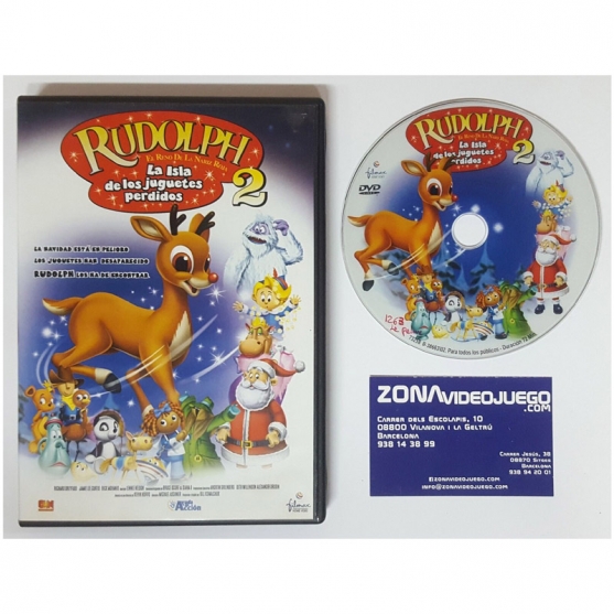 Rudolph 2 La isla de los juguetes perdidos, Película DVD