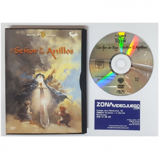 El señor de los Anillos, Película DVD