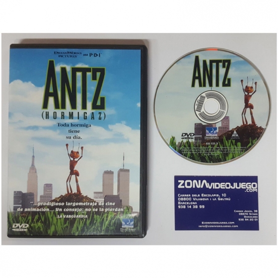 Antz Hormigaz, Película DVD