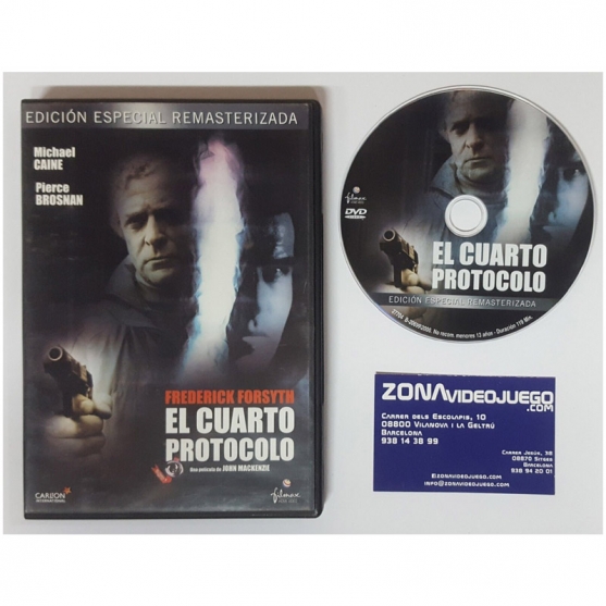 El cuarto protocolo. Película Dvd