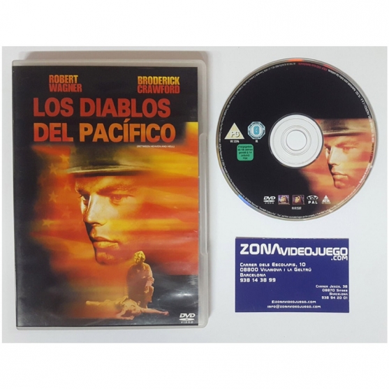 Los diablos del pacifico. Película Dvd