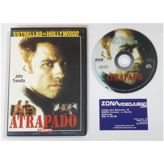 Atrapado, John Travolta, DVD VIDEO
