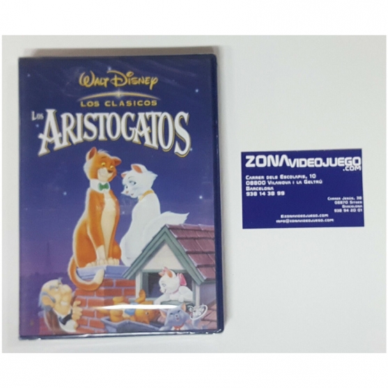 Walt Disney Los Clásicos, Los Aristogatos, DVD VIDEO