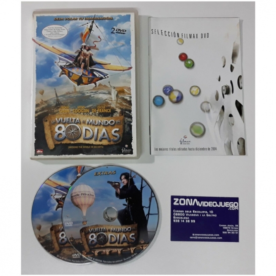 La Vuelta al mundo en 80 dias, Película Dvd. EDICIÓN 2 DVD (EXTRAS)