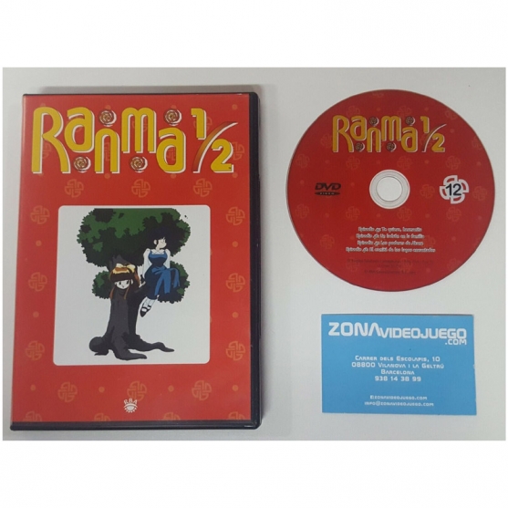 Dvd Ranma 1/2 Nº 12, Episodios 45,46,47,48. 200 min