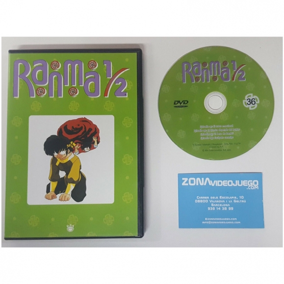 Dvd Ranma 1/2 Nº 36, Episodios 141,142,143,144. 200 min