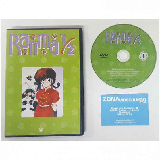 Dvd Ranma 1/2 Nº 1, Episodios 1,2,3,4. 200 min
