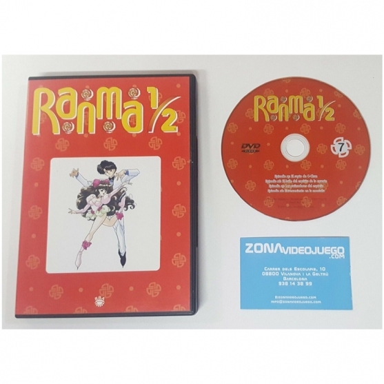 Dvd Ranma 1/2 Nº 7, Episodios 25,26,27,28. 200 min