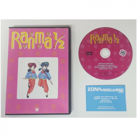 Dvd Ranma 1/2 Nº 15, Episodios 57,58,59,60. 200 min